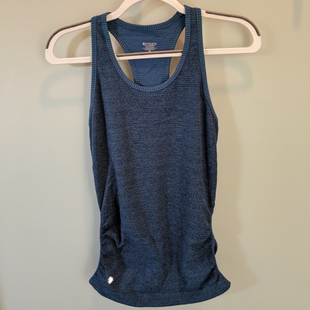 Athleta Speedlight Racerback Tank Blue Size XS
